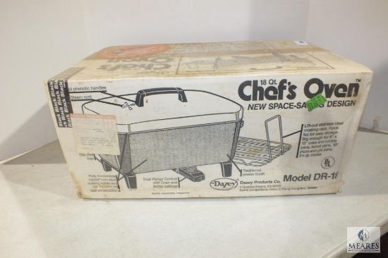 18 Quart Chef's Oven and Electric Skillet