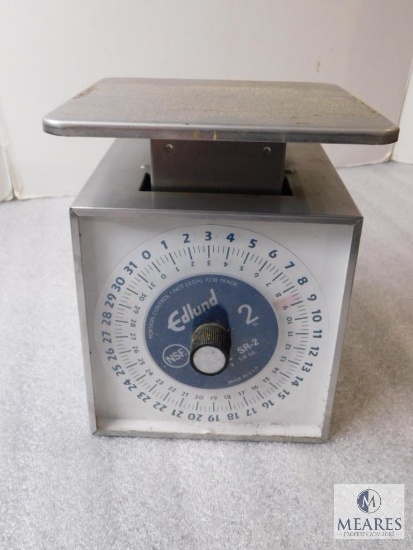 Edlund 2 lbs Vintage Dial Scale Model SR-2