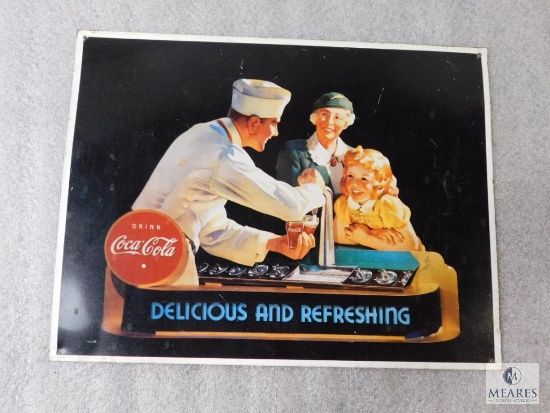 Coca-Cola Vintage look Tin Sign 12.5" x 16"