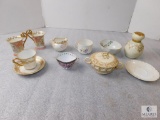 Lot vintage China pieces - Teacups, Saucers, bowl +
