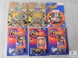 Lot 6 New Nascar 1/64 Scale Collector Cars & Card Sets