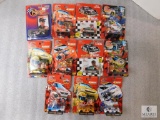 Lot 11 New Racing Champions Nascar 1/64 Scale Collector Cars & Card Sets