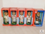 Lot 5 Hand Painted Bobble Head Dolls New in the package