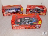 Lot 3 New 1:24 Scale Racing Champions Diecast Nascar Cars