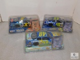 Lot 3 New 1:24 Scale Racing Champions Diecast Nascar Cars