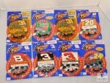 Lot 8 New Winner's Circle 1:64 Diecast Nascar Cars & Collector Cards