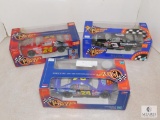 Lot 3 New 1:24 Scale Winner's Circle Diecast Nascar Cars