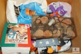 Large Lot of Fall and Halloween Decorations, Party Favors, and more