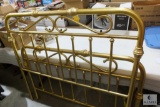 Brass full size Headboard and Footboard Bed