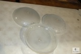 Lot Vintage Glass Light Fixture Covers