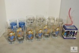 Lot Vintage Glasses Garfield, Florida, Chanukah Music Mug, and more