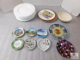 Lot Ceramic / Porcelain Plates and Dishes includes McCoy Bowl