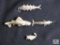 Lot of sterling fish pendants and pin