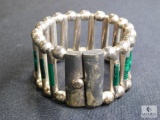 Vintage Mexican sterling Modernist bracelet