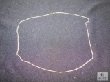 Necklace marked 