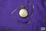Caravelle Pocket Watch with Chain Swiss Made