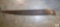 Vintage 4' One Man Saw with Wood Handle