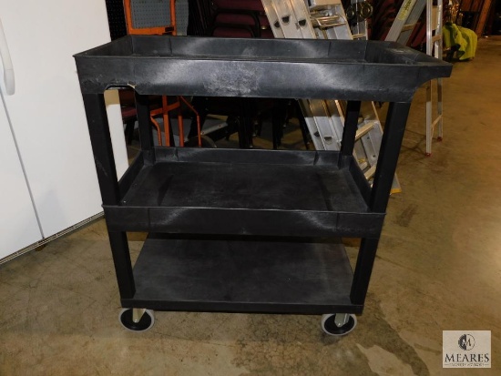 Luxor Utility Cart 2 Shelf holds up to 400 lbs