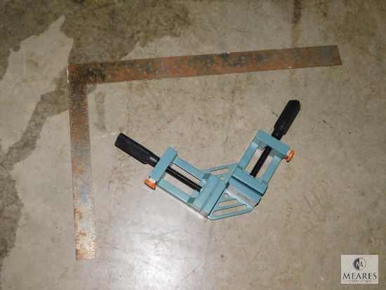 Lot Framing Square & Aluminum Corner Clamp