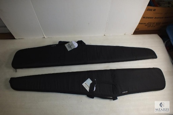 Lot of 2 Pit Bull Cases 52" Black Economy shotgun gun , Floats