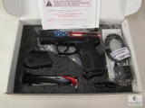 New Ruger SR22P .22 LR Semi-Auto Pistol w/ Cerakote American Flag Slide