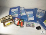 Lot New Poly Tarps, Thompson Center Muzzleloader Pack, Muzzle Mount, Arrow Sharpener, +