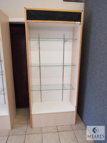 Freestanding display cabinet
