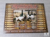 New Remington Sporting Cartridges Ammo Hunting Dog Tin Sign 12