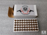 50 Rounds Carolina Custom 32 S&W Ammunition 85 Grain Bullets