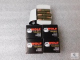 100 Rounds Wolf 7.62 x39mm Ammunition 123 Grain FMJ Bullets