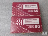 66 Rounds 3-D 9mm Luger Ammunition 115 Grain Bullets