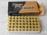 50 Rounds Blazer .45 Auto Ammunition 230 grain FMJ Bullets