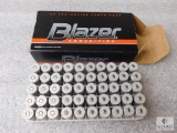 50 Rounds Blazer .45 Auto Ammunition 230 Grain FMJ Bullets