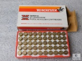 50 Rounds Winchester 9mm Luger 115 grain Silvertip HP Ammunition Bullets