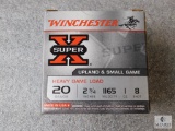 25 Winchester 20 Gauge Shotgun Shells 2-3/4