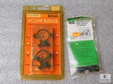 Lot New Millett Scope Rings and Quick Detactable Super Swivels for Shotguns