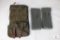 Assortment of military ammo pouches