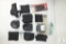 Assortment of holsters and cases