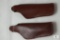 2 leather hunter brand thumb break holsters fits Colt 1911 commander and similar semi auto pistols