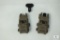 Magpul MBUS Front & Rear Flip up sight with Sighting adjustment tool (Flat Dark Earth)