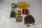 Variety of vintage ammo + Co2 cartridge , 30 Carbine, 7mm mag + more