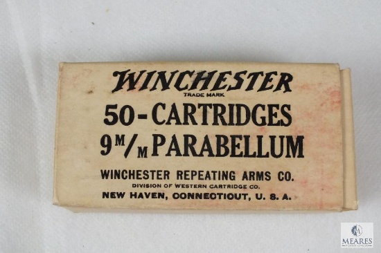 50 Rounds of Vintage Winchester 9mm ammo