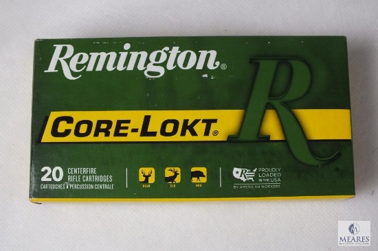 .308 Remington , 180 Grain Core-Lokt Ammunition , Approximately 17 Rounds