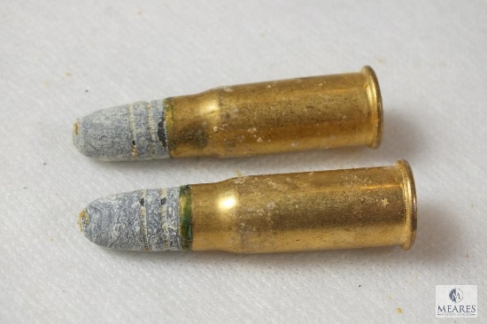 2 Rounds Vintage .41 swiss rimfire ammo