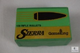 100 Count sierra 7mm .283 diameter bullets 160 grain spitzer