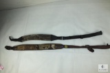 2 camo rifle slings with swivels