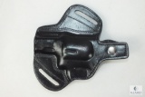 Leather thumb break holster fits S&W 357 mag with 2.5