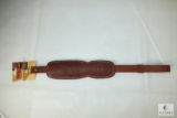 New Hunter leather padded rifle sling with adjustable length