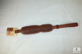 New Hunter leather padded rifle sling with adjustable length
