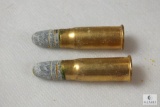 2 Rounds Vintage .41 swiss rimfire ammo